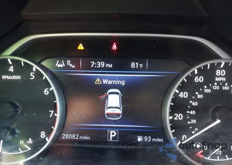 2024 Nissan Murano Sv Fwd z USA, uszkodzony, nr VIN 5N1AZ2BJ5RC112313